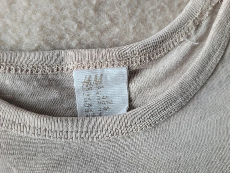 Camiseta de mangas compridas 4 anos H&M – photo 5